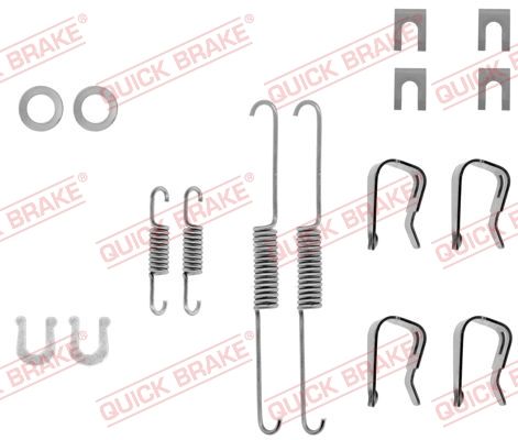 QUICK BRAKE Lisakomplekt, Piduriklotsid 105-0549